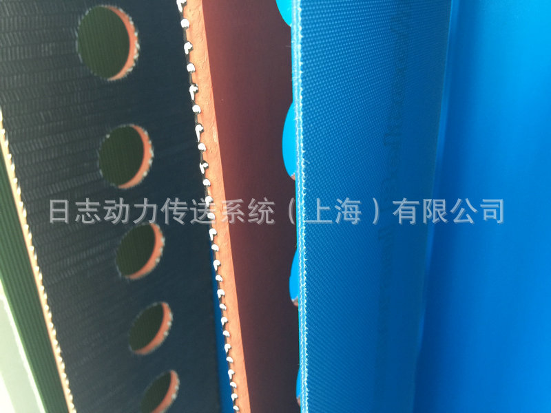 輸送帶 加紅膠輸送帶 打孔  小圖
